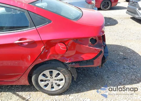 2017 Hyundai Accent Se z USA, uszkodzony, nr VIN KMHCT4AE8HU167910